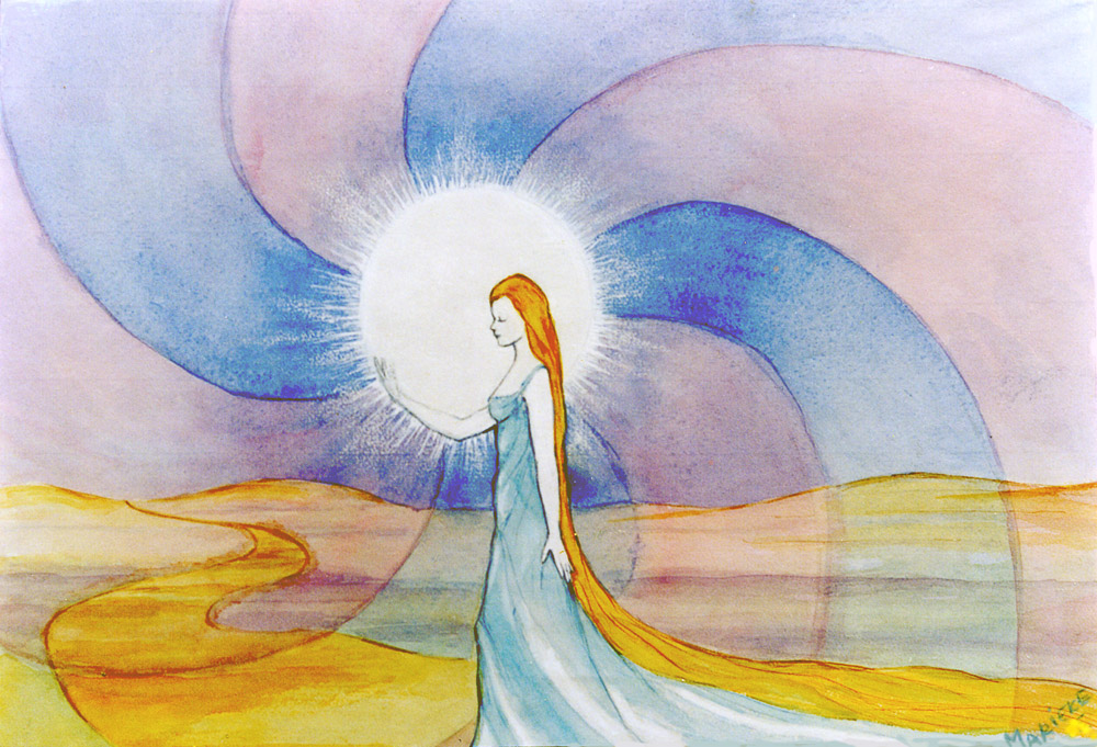 Vrouw met Licht